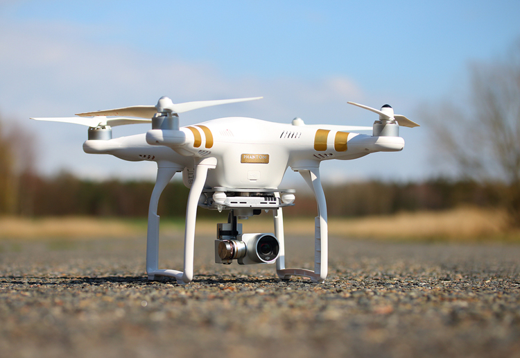 Vuurtoreneiland gefilmd met DJI Phantom 3 Professional