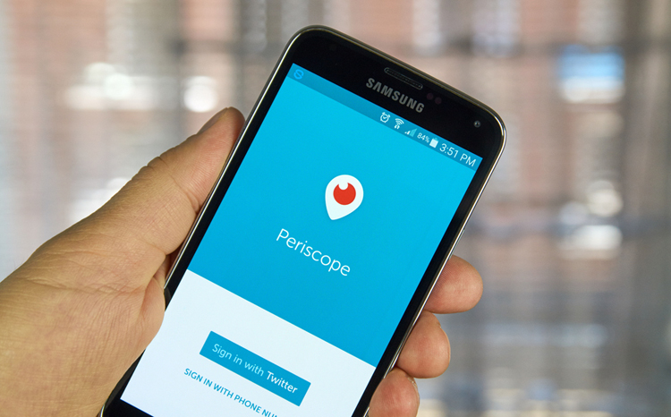 Periscope ondersteunt livestreaming voor DJI drones