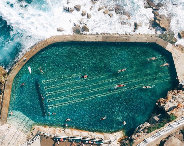 Spectaculaire drone foto's gemaakt in Australië