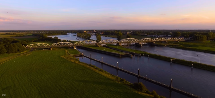 Dronevideo toont Wijchen en omstreken