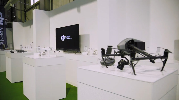 DJI opent eerste Drone Arena in Japan